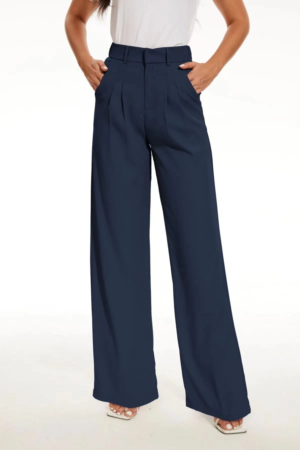 LuxeFit™ High Waist Wide Leg Pants