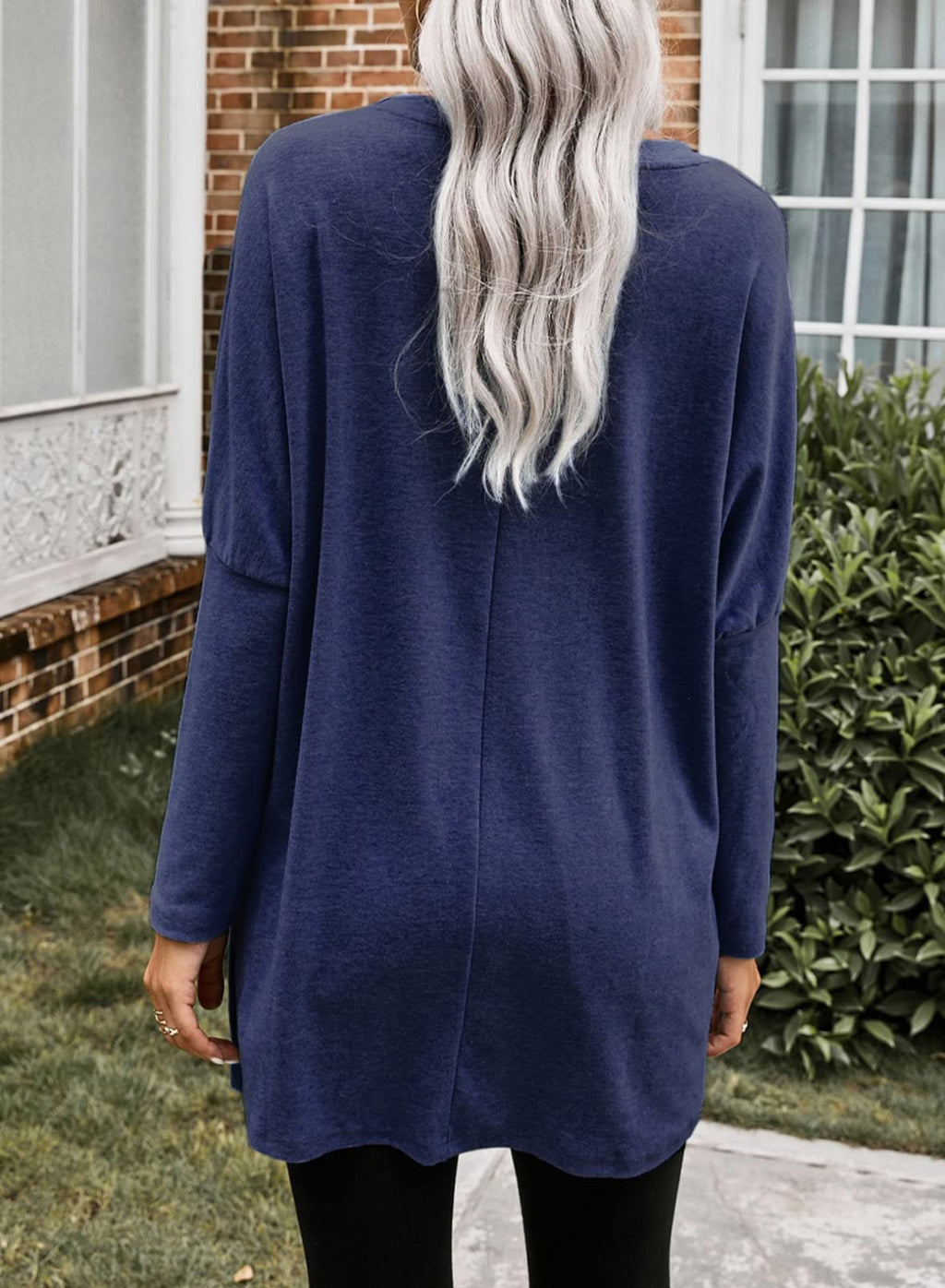 Women's Lightweight Long Sleeve Tunic Top