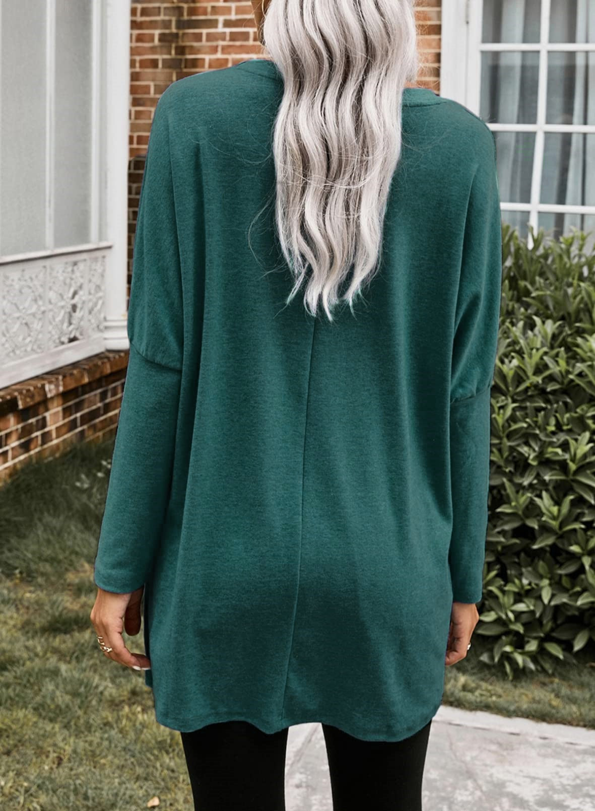 Women's Lightweight Long Sleeve Tunic Top